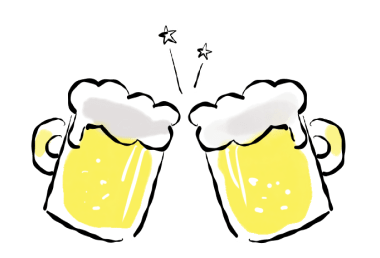 ビールのイラスト